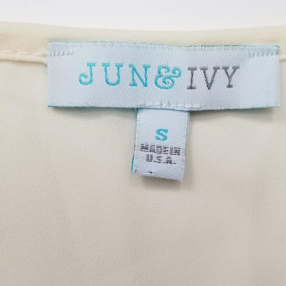 Francesca's Sequinned Top Shirt High Low Size S - Picture 6 of 8